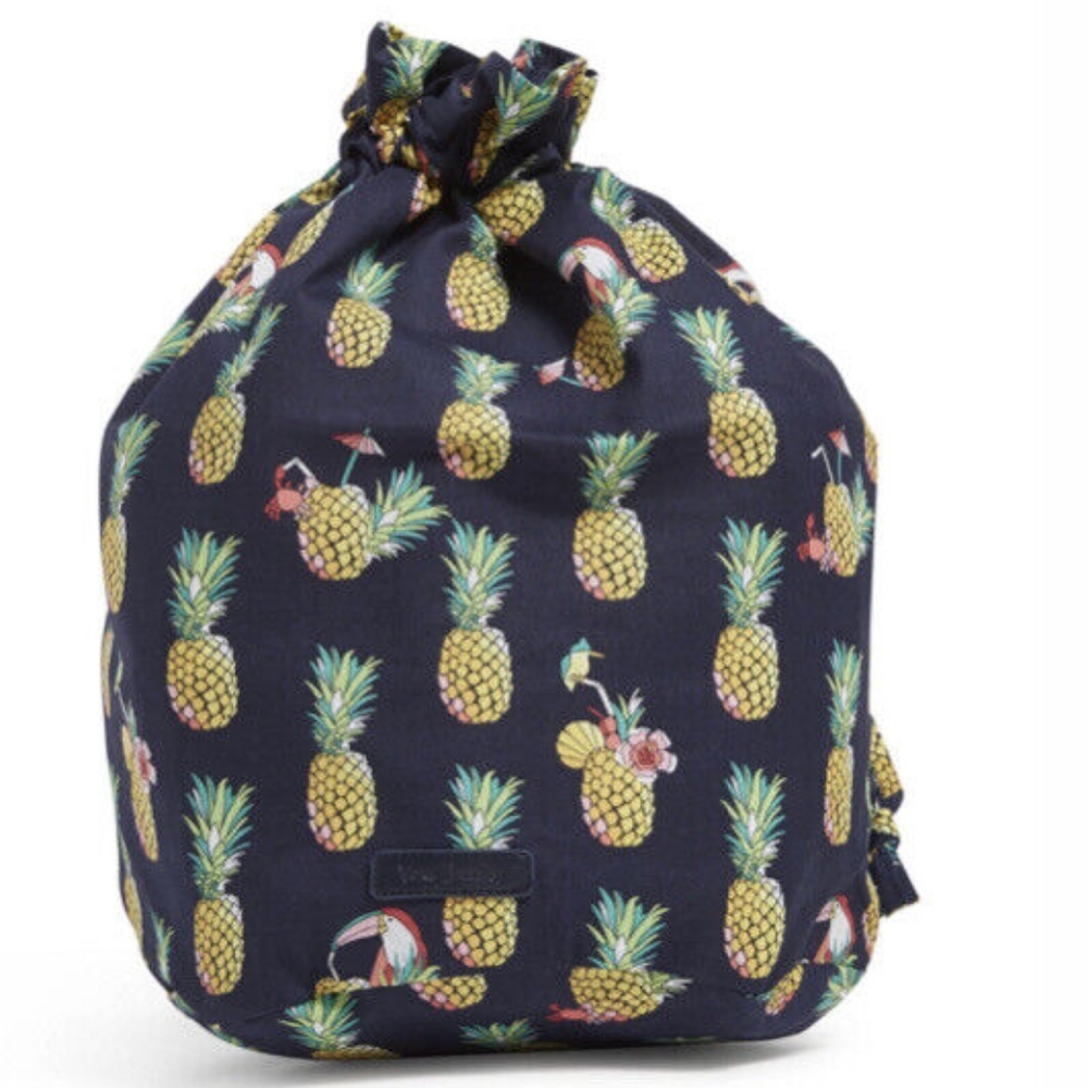 NWT - Vera Bradley Ditty Bag - "Toucan Party" - Pineapples